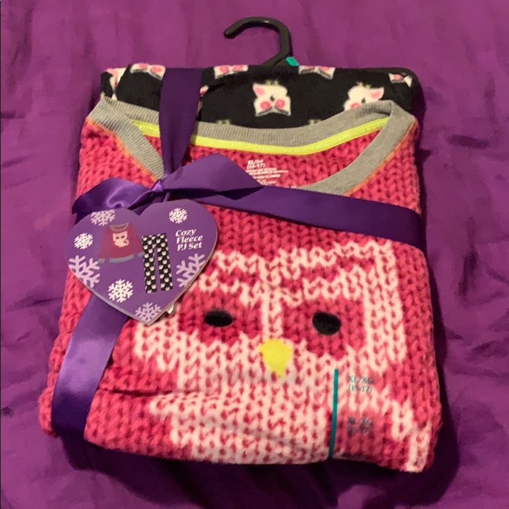 Cozy Fleece Pajama set for girls